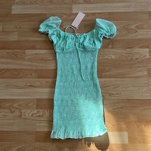 Green Sundae Muse Mint Green Dress